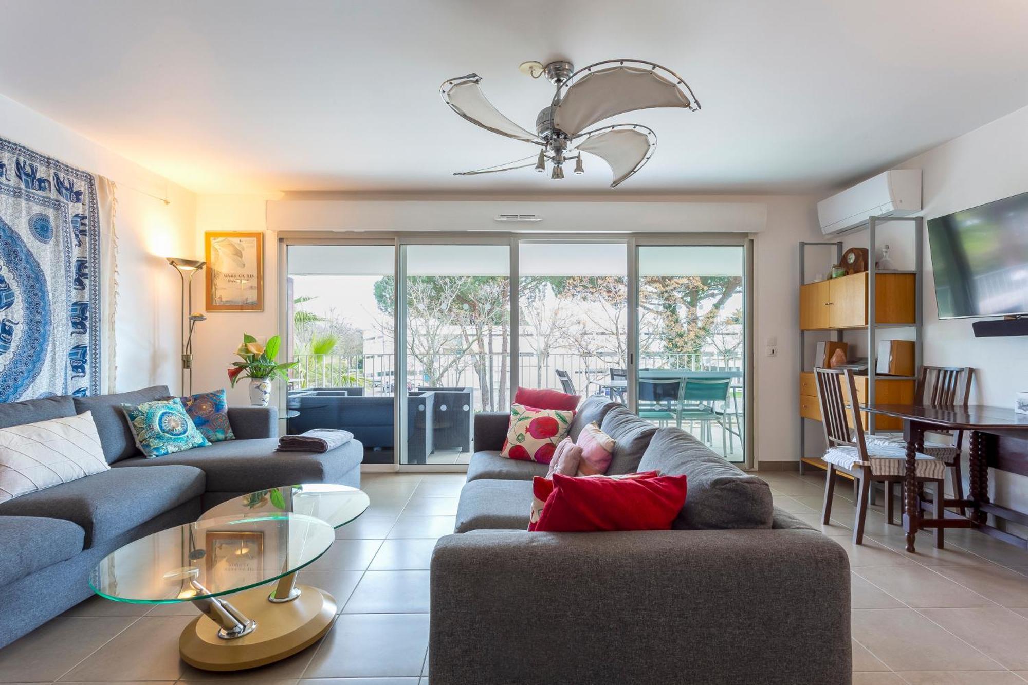 Chez Martin - Spacieux Appartement Climatise Proche De La Plage La Grande-Motte Kültér fotó